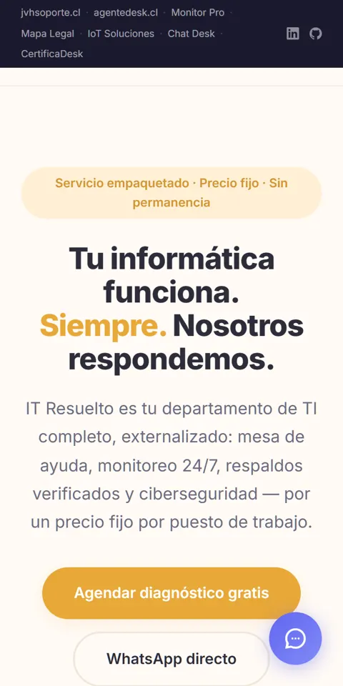 IT Resuelto en el celular